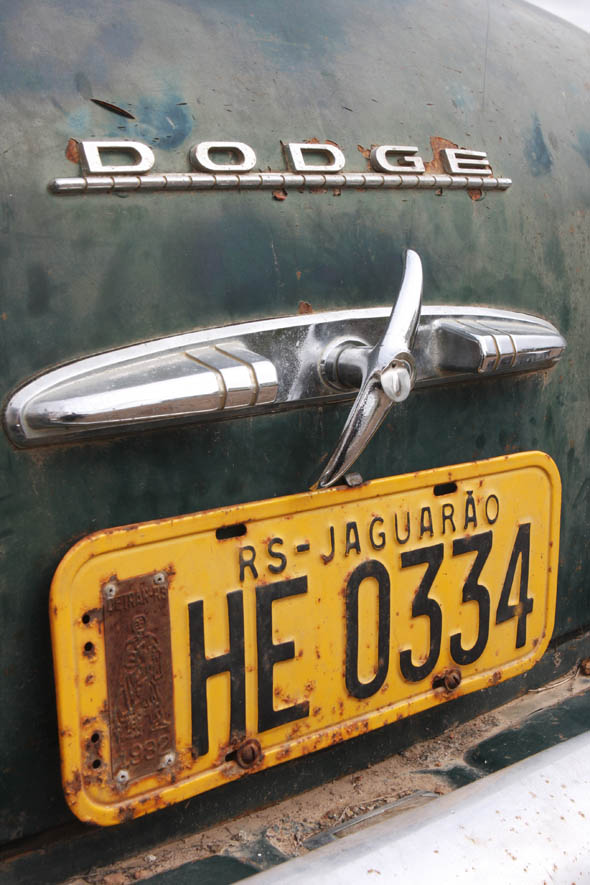 Dodge placa Jaguarao