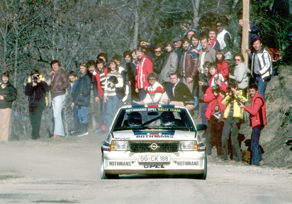 Opel Ascona rally copy