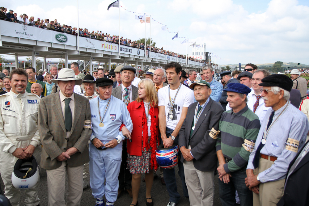 900039_Sir Jackie Stewart joined by motor racing greats at Goodwood