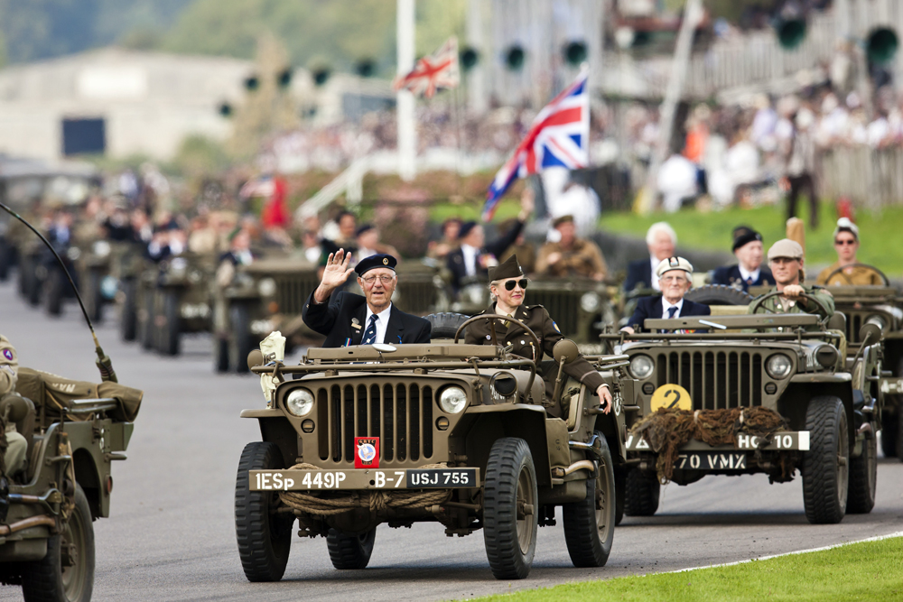 D-Day veterans honoured at Goodwood Revival