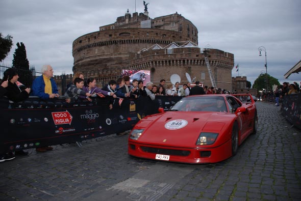 F40 en el Castel Sant'Angelo