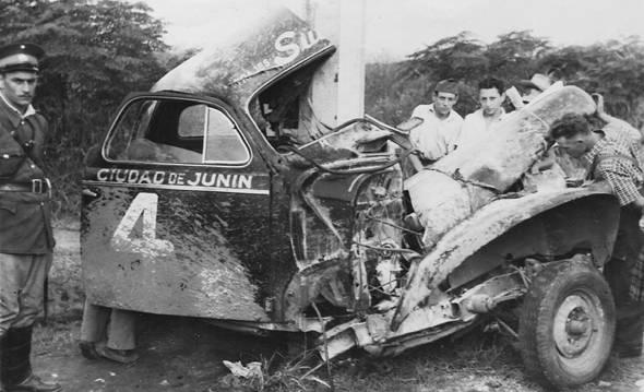 Accidente Chevrolet Mansilla. Año 1953