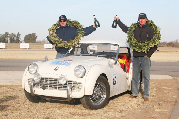 Triumph TR3B ganador