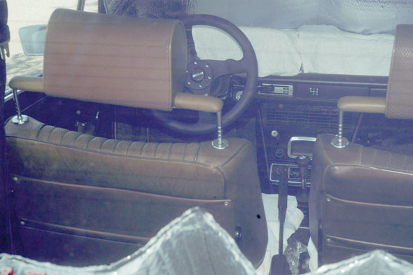 BMW 2002 interior