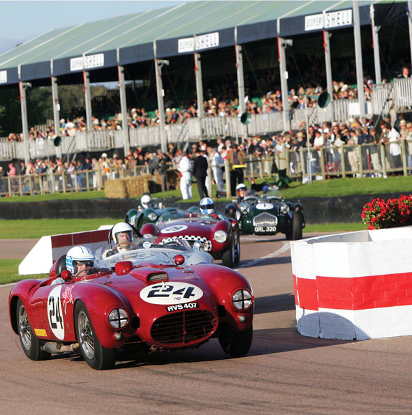 Lancia D24 en Goodwood Revival