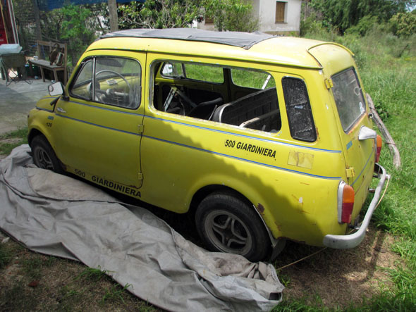 Fiat 500 perfil