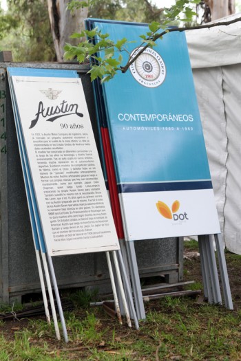 Cartelería del Espacio Austin Seven