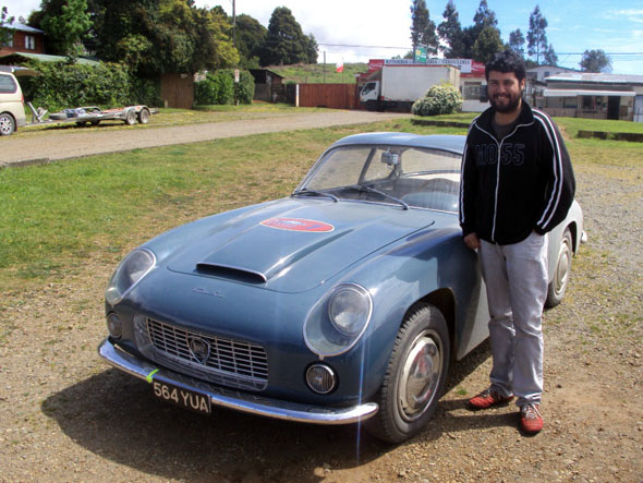 Lancia Flaminia avec Jaime