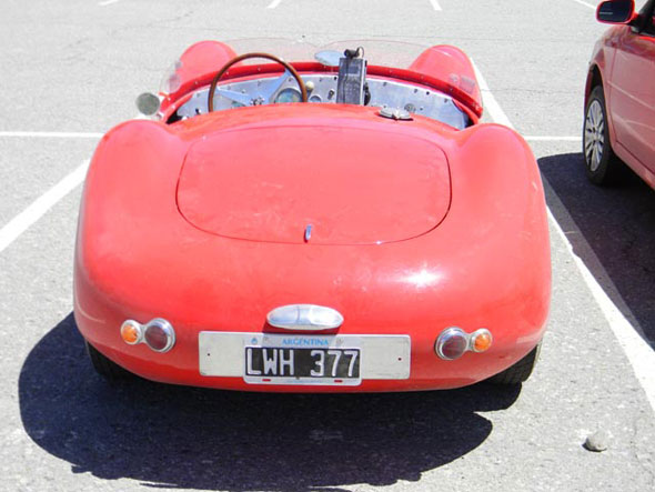 Maserati A6GCS con chapa patente argentina, como hace mucho no se veía