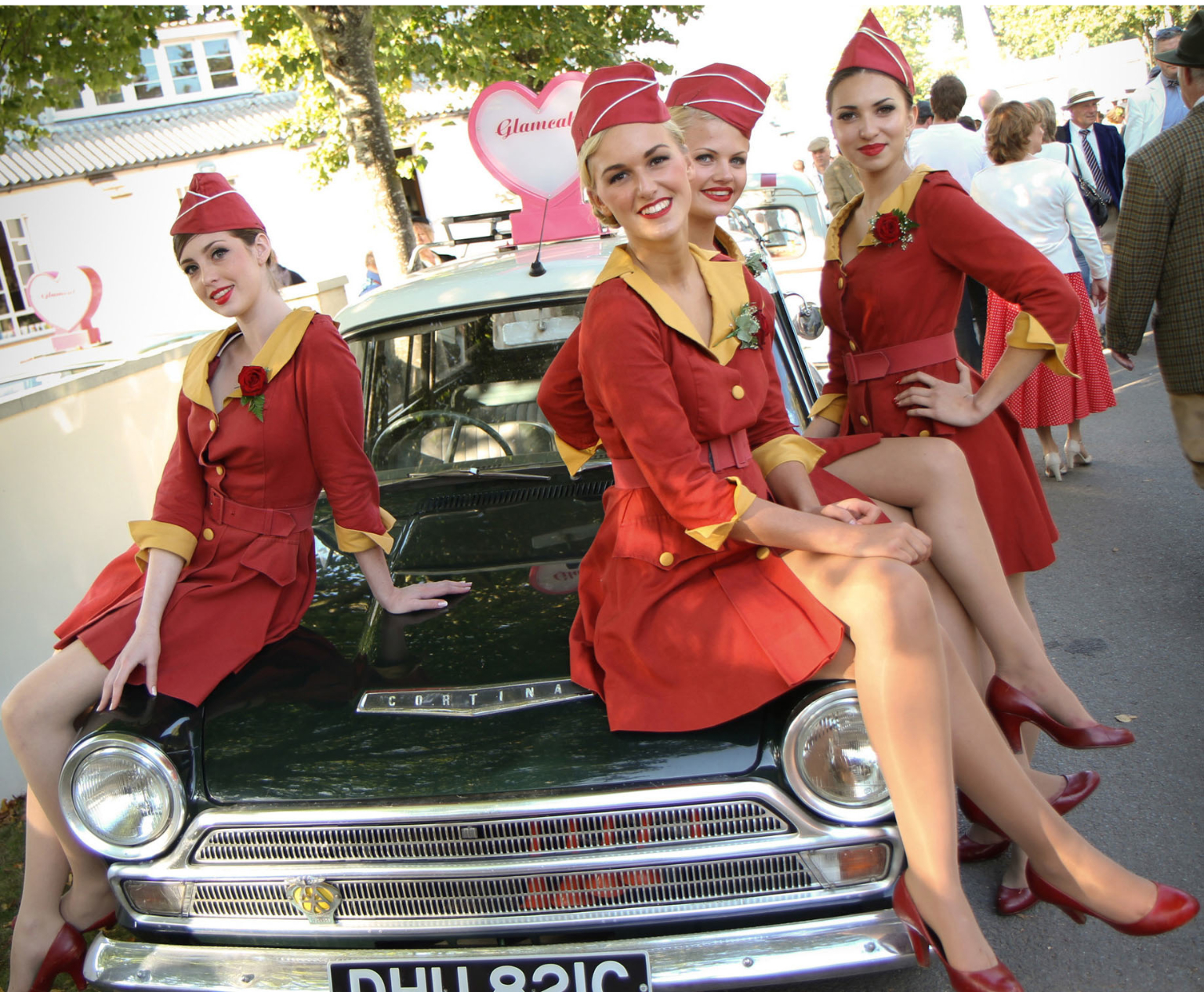 Glam Cab Girls at the Revival credit Adam Beresford