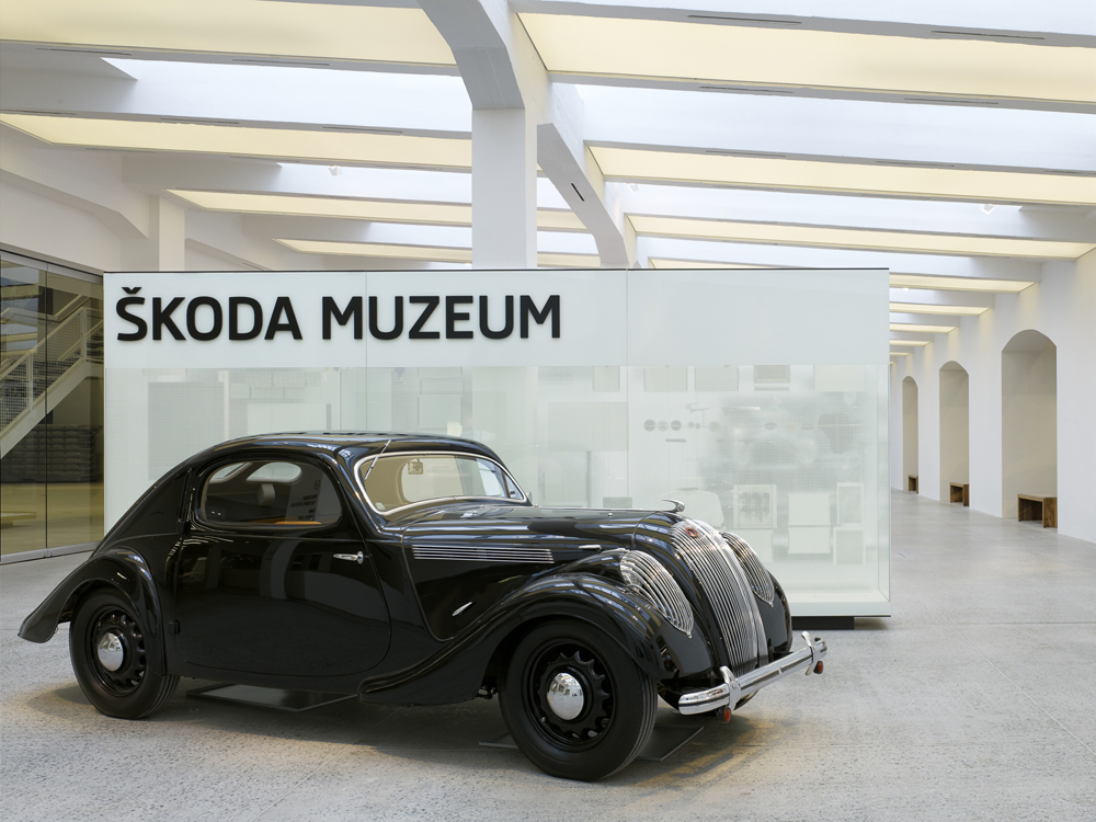 Skoda Muzeum. Mlada Boleslav, CZ
